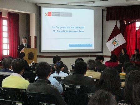IIAP ORGANIZÓ TALLER SOBRE PROYECTOS DE INVERSIÓN PÚBLICA EN CHACHAPOYAS