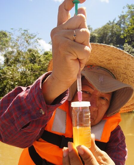 INVESTIGADORES DEL IIAP REALIZARON ESTUDIOS HIDROBIOLÓGICOS DE RÍOS ARABELA, CURARAY Y PUTUMAYO
