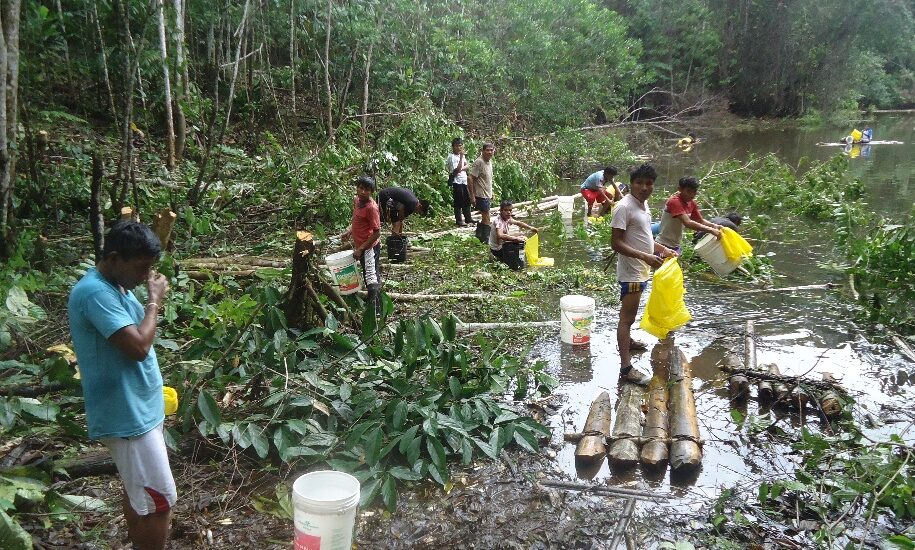 REPOBLARON LAGUNAS DE COMUNIDAD AWAJÚN EN EL DISTRITO DE NIEVA